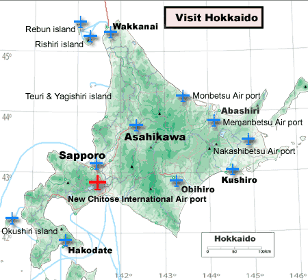air ports in Hokkaido