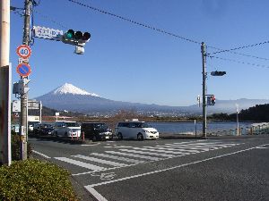 Fuji from fujigawa-bridge