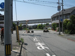 Go right at this spot