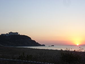 Sunrise of irago cape